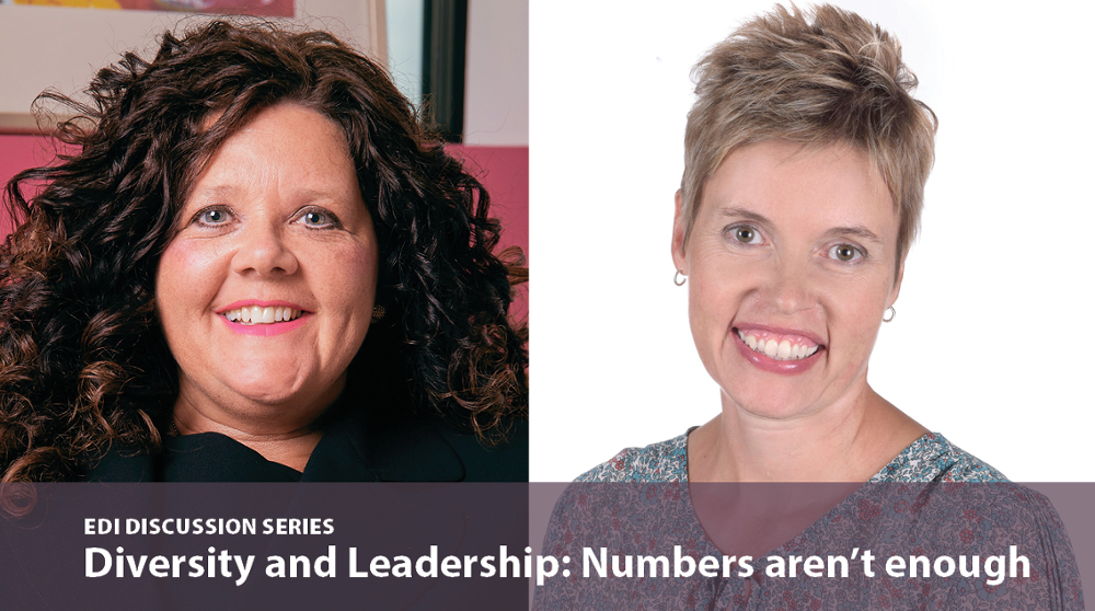 EDI Discussion Series ~ Diversity and Leadership: Numbers aren't enough