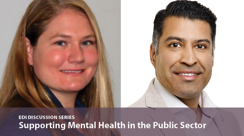 EDI Discussion Series: Mental Health in the Public Sector