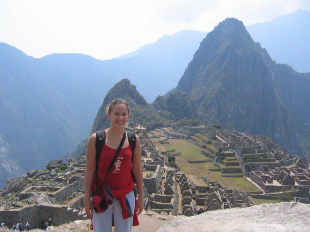 Amanda Noubarian exploring Peru.