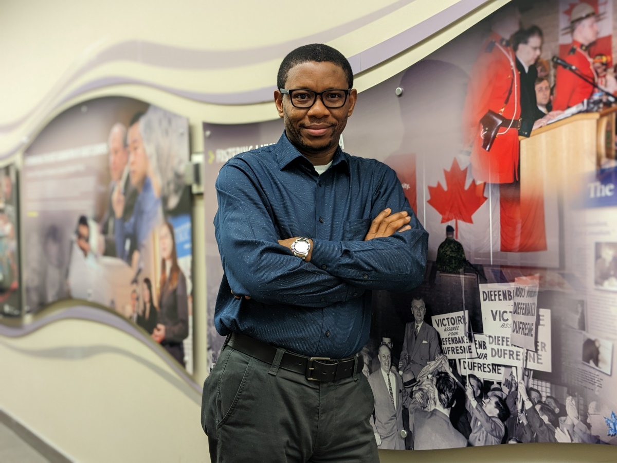 Dr. Albert Ugochukwu (PhD) is a Senior Policy Fellow at the Centre for the Study of Science and Innovation Policy (CSIP), Johnson Shoyama Graduate School of Public Policy. (Photo: Charvee Sharma)